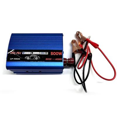 China home portable solar power system inverter dc 12/24v to ac 110/220v power inverter 500w 1000w outdoor camp for sale