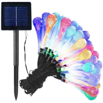 Chine Lumières solaires de ficelle de baisse de l'eau 30LED, lumières féeriques de ficelle de bulle, lumières décoratives solaires pour le jardin, patio, yard à vendre