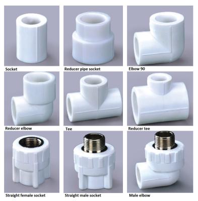 China PPR Pipe Fitting And Tool For PPP-R Pipe/Random Copolymerized Polypropylene for sale