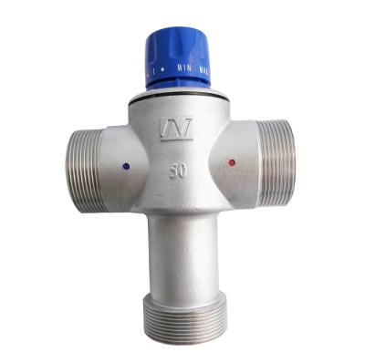 Chine Contrôle de température DN50 DN80 de l'eau de robinet de valve de mélange thermostatique de valve de mélange thermostatique de 3 manières à vendre