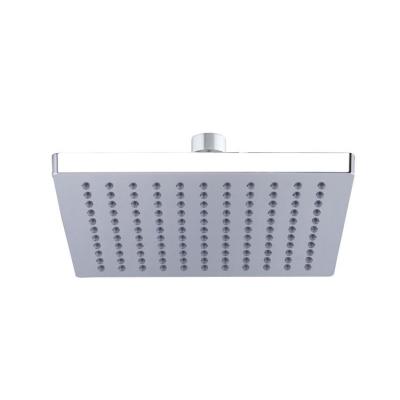 Chine Pommeau de douche carré de précipitations d'ABS en plastique de 200MM X200MM avec le joint à rotule en laiton, douche de luxe de plafond de salle de bains à vendre