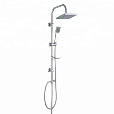 China Sistema de la columna de la ducha del soporte de la pared del cuarto de baño, sistema de la columna de la ducha de la precipitación, sistema de la ducha de la mano, accesorios del cuarto de baño. en venta