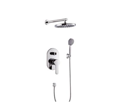 China Wall Mount Trim Brass Bath Shower Faucet, Concealed Valves,Diverter 2/3 Way Shower Mixer Valves,Concealed Shower Sets. for sale