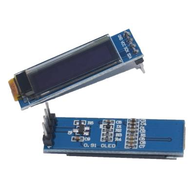 China 4P SSD1306 I2C IIC 128x32 OLED Display 091 Inch OLED Display Module 091 0.91 Inch for sale