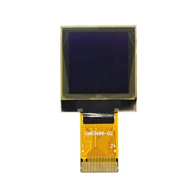 China New design SH1107G 24P 1.1 inch IIC SPI 96x96 oled flexible display screen in stock 1.1 inch oled display for sale