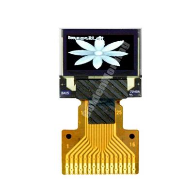 China Electronics OLED Gold Display Morning Glass OLED 72x40 SSD1306 SPI/IIC OLED Small Size Screen 0.42 Inch for sale