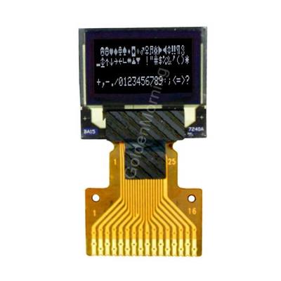 China White Color SPI/IIC SSD1306 72x40 Small Display Panel 0.42 Inch OLED 0.42inch for sale