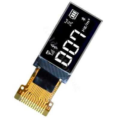 China GoldenMorning 0.78 Inch SPI Mini 0.78 Inch White Transparent 80x128 OLED Screen Display for sale