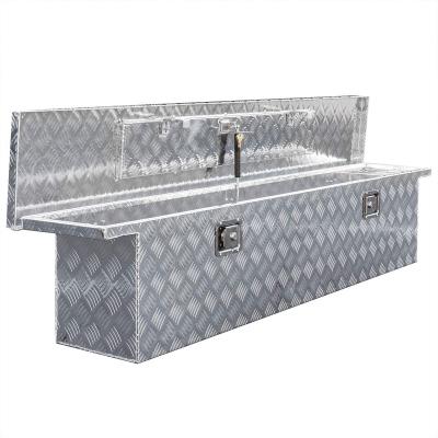 China Durable Fox Cover Industry Aluminum / Steel Tool Box Set for Ute Tray and Pickup  Sliver Crossover Tool Box for sale