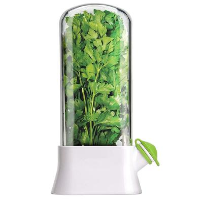 China Herb Keeper Herb Storage Container Fresh Premium Viable Eco Herb Savor Pod for sale