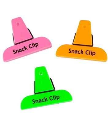 China Sustainable Waterproof Food Seal Filter Block Plastic Food Bag Sealing Clip For Kitchen for sale