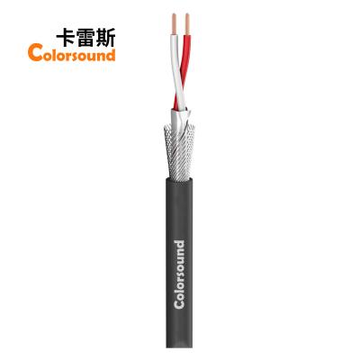 China Speaker patch and microphone cable sc-pixie; 2x0.14mm2; PVC 4.60 mm; black for sale