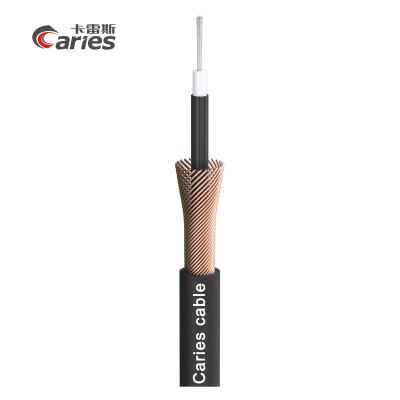 China Copper MKII tricone instrumentation cable; 1x0.22mm2; PVC 5.90 mm; black for sale