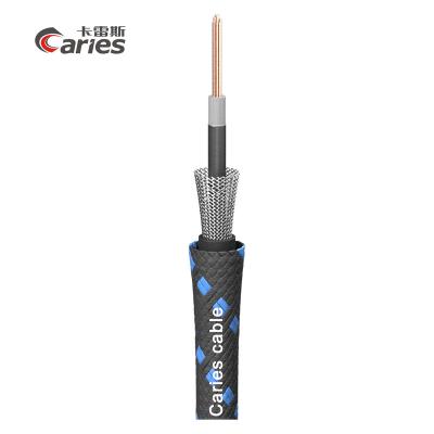 China Copper Instrumentation Cable SC-Classic; 1x0.50mm2; PVC + fabric 6.50 mm; black-blue for sale