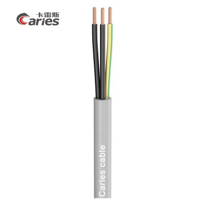 China Multi-core industrial load SC-earpiece cable; 3x2.50 mm2; PVC, 8.30 mm; Grey for sale