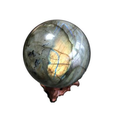 China China wholesale natural fengshui labradorite quartz crystal ball for gifts for sale