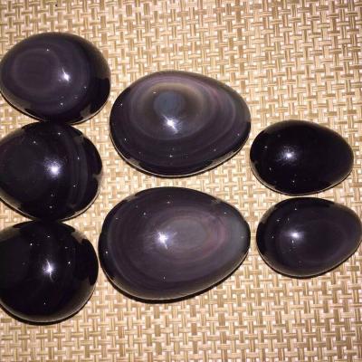 China China wholesale gemstone yoni crystal egg set natural healing rainbow obsidian crystal eggs for healing for sale