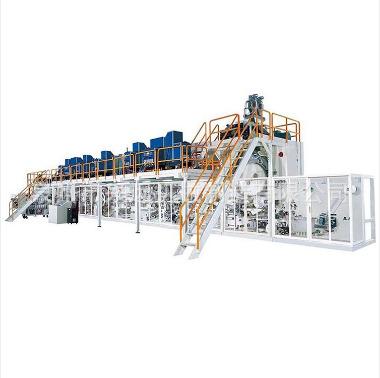 China FACTORY PROFESSIONAL TECHNICAL ADULT DIAPER MAKING MACHINE PRODUCTION LINE for sale