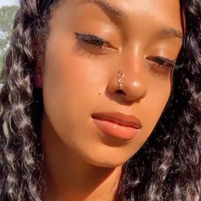 China New FASHIONABLE SC African Nose Slap Real Face Nose Ring Cuff Adjustable U Shape 18k Gold Plated Non Piercing Real Clip On Nose Rings For Women for sale