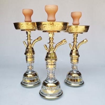 China Zinc / Egypt Copper High Quality Copper Hookah Shisha Tunisia Golden Hookah for sale