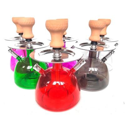 China China small whosale shisha hookah hookah plastic acrylic cup shisha cup portable smoking hookah for sale