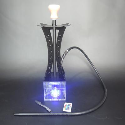 China Wholesale Smoking Shisha Large Smoke Led Fashion Large Acrylic Hookah Shisha for sale