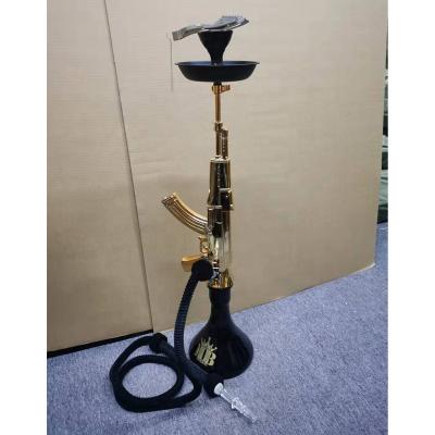 China Shisha Narguile Narguile Gun Shape Hookah Shisha AK47 Arabic Hookah Smoking Shesha for sale