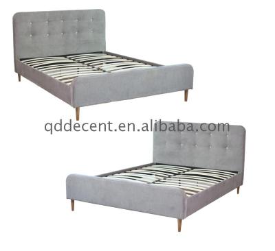 China Soft Fabric Bed Design Classic Modern Furniture Porcelain Wooden Bunk Bed For Adult for sale