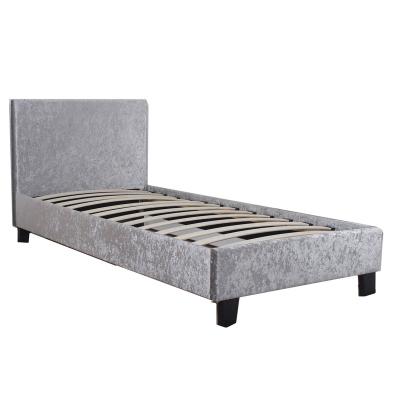 China Comfortable Indian Simple Crushed Velvet Bed Double Bed Designs Buy Furniture Online for sale