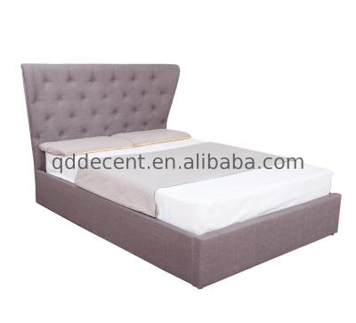 China Bed New Model Soft Single Bed With Wood Storage Royal Design Bed for sale