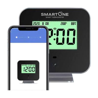 China Manufacture Sell Smart 2000 mAh Digital Thermometer Hygrometer Measuring Instrument for sale