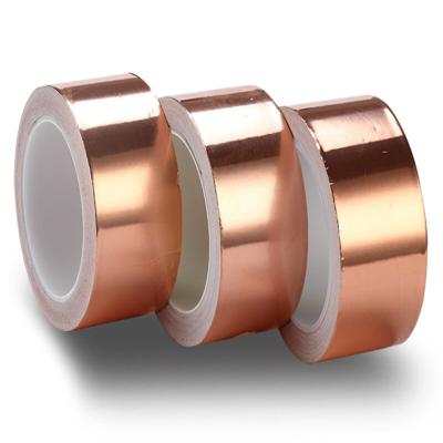 China 50m Length Smooth Surface Conductive Copper Tape zu verkaufen