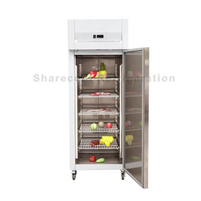 China 580L Stainless Steel Upright Refrigerator 2-8 Degree 740x830x2040mm for sale