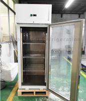 Cina regolatore di temperatura dritto di Digital del refrigeratore della porta bassa di vetro E di 110V 60Hz in vendita