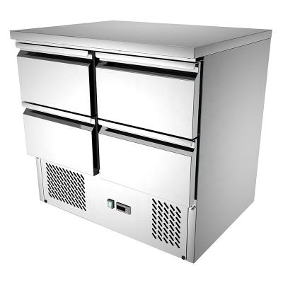 Китай 110V 60HZ Refrigerated нержавеющая сталь таблицы 900×700×850mm приготовления уроков пиццы продается