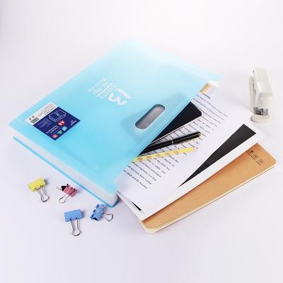 China Custom Portable Expandable PP Accordion A4 Folder Color Document Bag Folder Hanging Organizer Plastic for sale