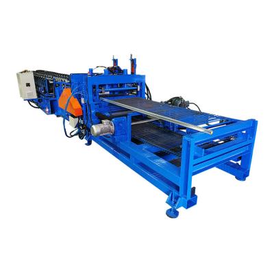 China Building Material Shops Fully Automatic Supermarket Shelf Board Shelves Storage Racks Roll Forming Machine Production Line for sale