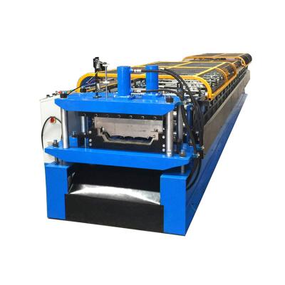 China Building Material Stores Sheet Metal Aluminum Profile Standing Seam Roll Forming Roof Machine For Sale for sale