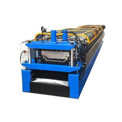 China Building Material Shops Automatic Seam Metal Aluminum Sheet Profile Standing Roofing Machine for sale