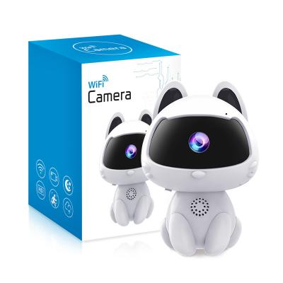 China NIGHT VISION K9 V380 APP WIFI Smart Mini Cartoon IP Camera Wireless Home Security Camera 1MP 720P HD for sale