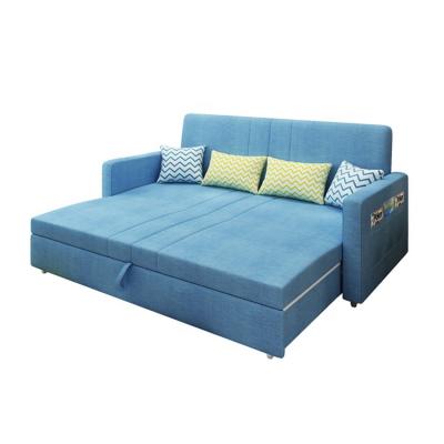 China Wholesale Transform Living Room Foldable Sofa Cum Bed Fabric Modern Furniture Folding Couch for sale