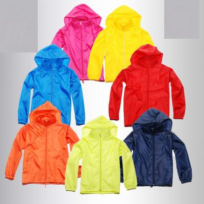 China Sustainable Advertising Waterproof Windproof Anorak Jacket Custom Zipper Volunteer Long Sleeved Hoodie Workwear Wholesale Logo Print for sale