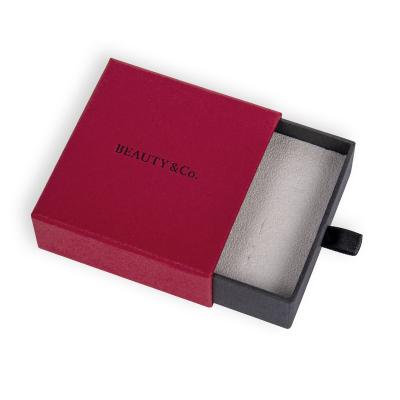 China Custom Black Red White Blue And Gray Jewelry Packaging Jewelery Box Popular Design Jewelry Storage Pouch for sale