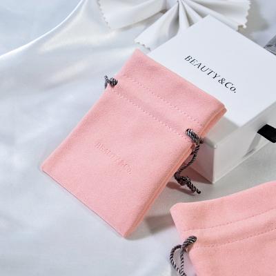 China Custom Jewelry Pouch Best Price Travel Jewelry Pouch Jewelry Packaging Gift Jewelry Pouch Multifunctional Suede Bag for sale