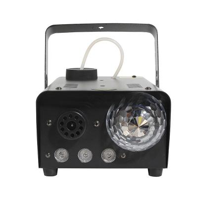 China New Design Dual Temperature Control DJ Party Led 500W RGB LED Mini Magic Ball 3in1 Fog Machine With Remote Control for sale