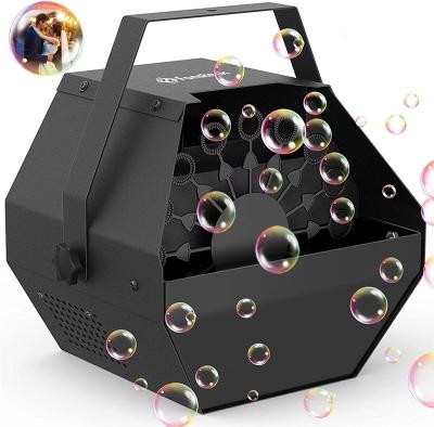 China Professional Automatic Black Stage Bubble MachineDurable Metal Bubble Machine With Motor Smoke Bubble Machine Upgraded Quiet Marriages for sale