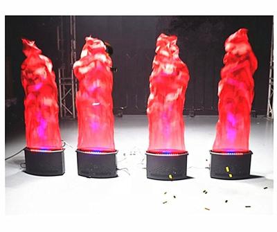 China Theme Park Full Color Hot Selling Stage Effects Led Stage Fire Effect Light / LED Silk Flame Light RGB Led Silk Flame Light Fire Machine for sale