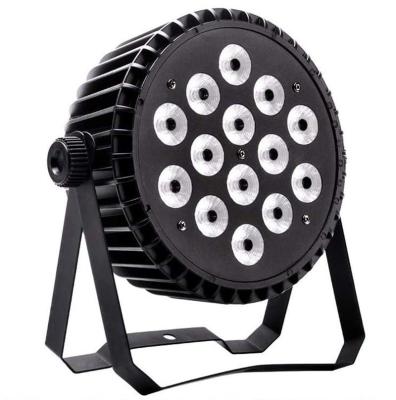 China 4 in 1 Led 14*10W RGBW Light Aluminum Shell Sound Mode LED ParCan Lights Stage Light for sale