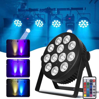 China 4 in 1 Led Shell Sound Mode LED ParCan Light Aluminum Stage Light 12*8W RGBW Light for sale