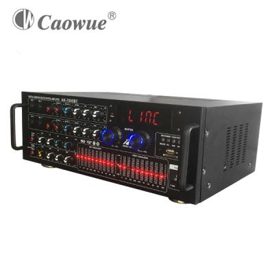 China Karaoke Digital Echo Effect AV901 Low Noise Fast Response Large LED Display Powered Mixer for sale